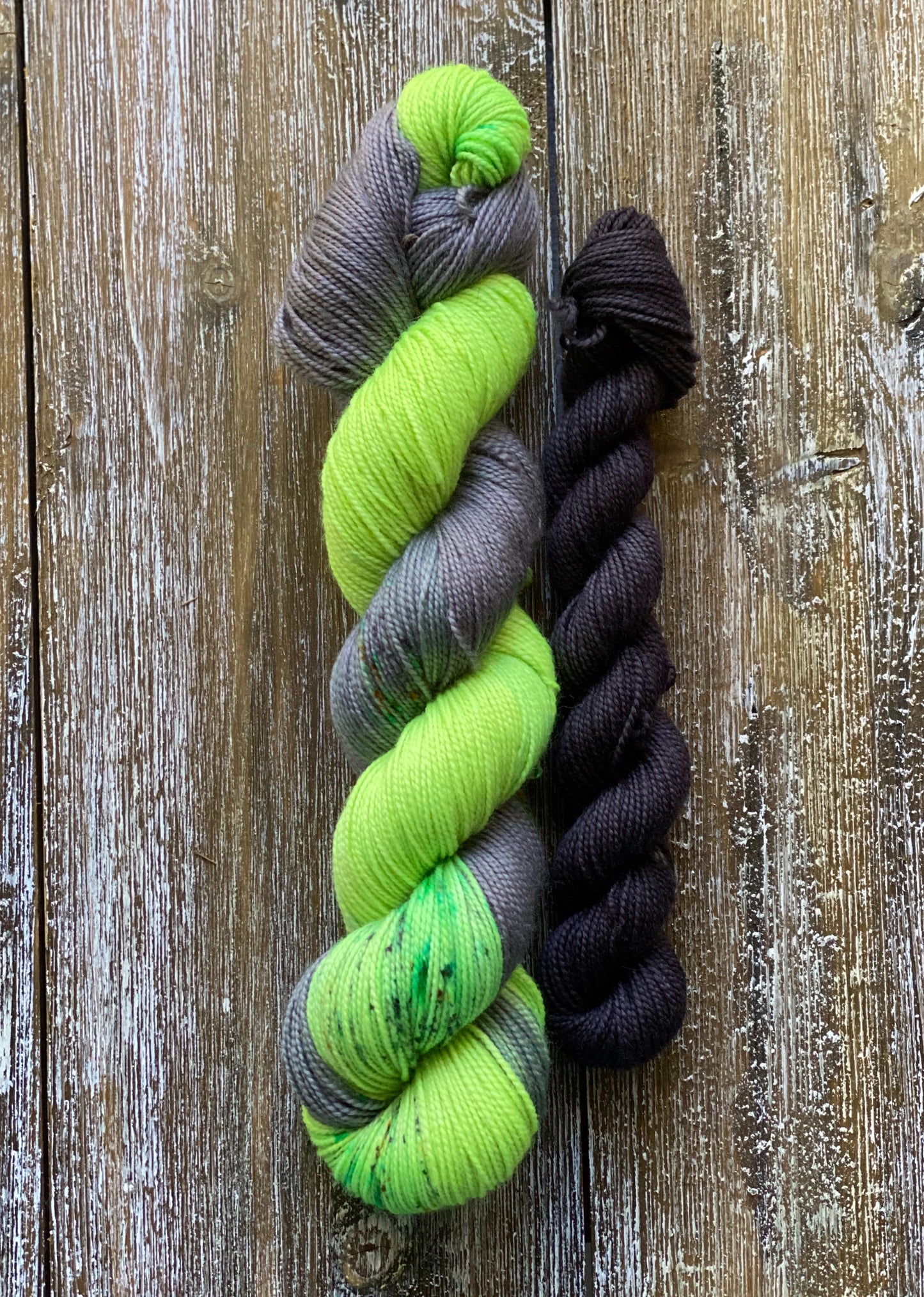 Spooky-Inspired Yarn and Sock Sets - Ready to Ship