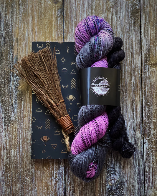 Spooky-Inspired Yarn and Sock Sets - Ready to Ship