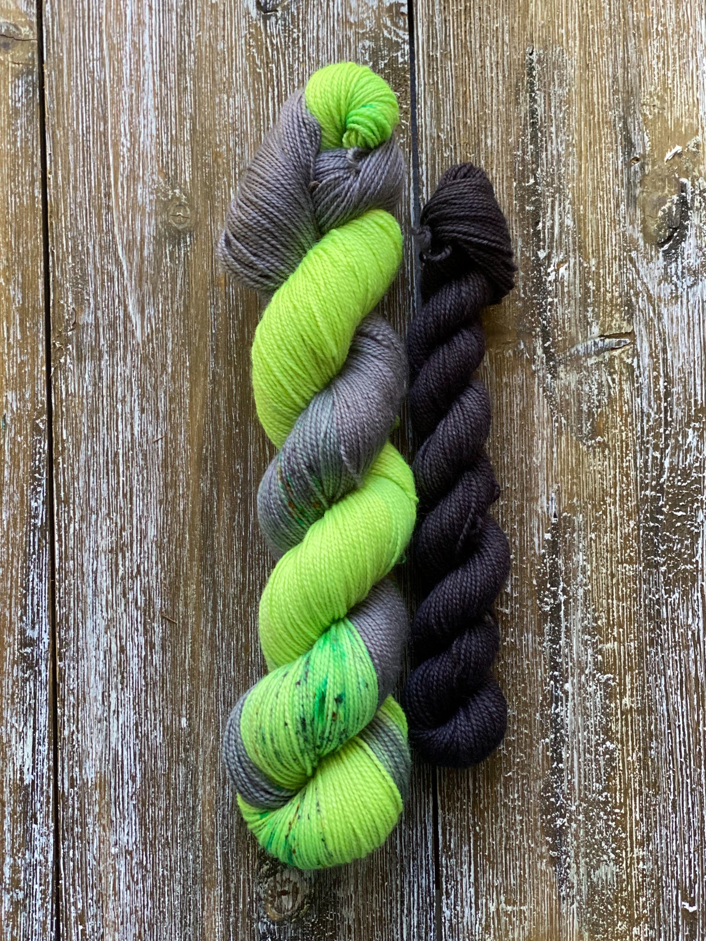 Spooky-Inspired Yarn and Sock Sets - Ready to Ship